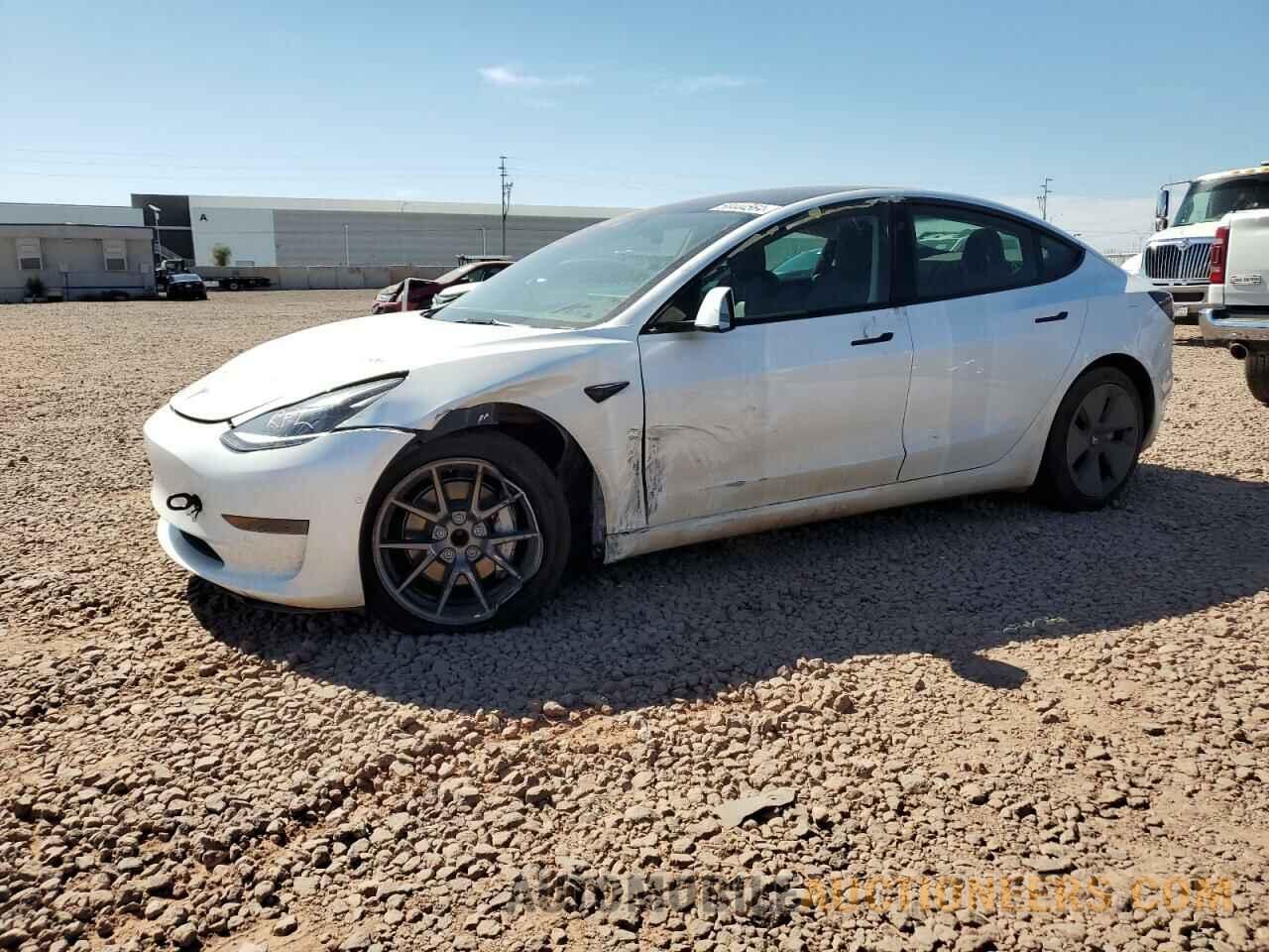 5YJ3E1EA6NF316033 TESLA MODEL 3 2022