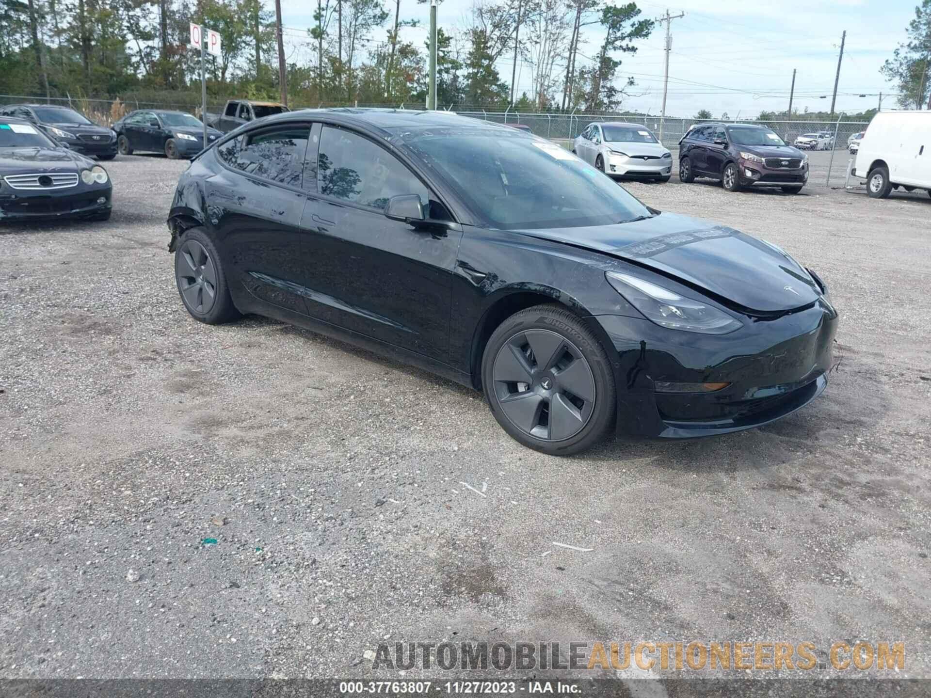 5YJ3E1EA6NF330899 TESLA MODEL 3 2022