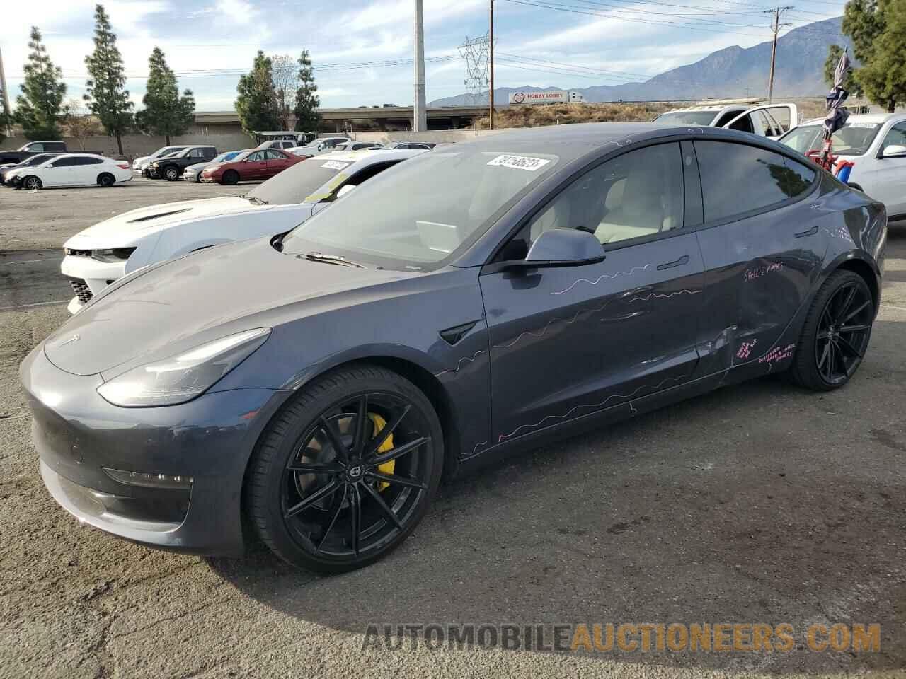 5YJ3E1EA6NF336475 TESLA MODEL 3 2022