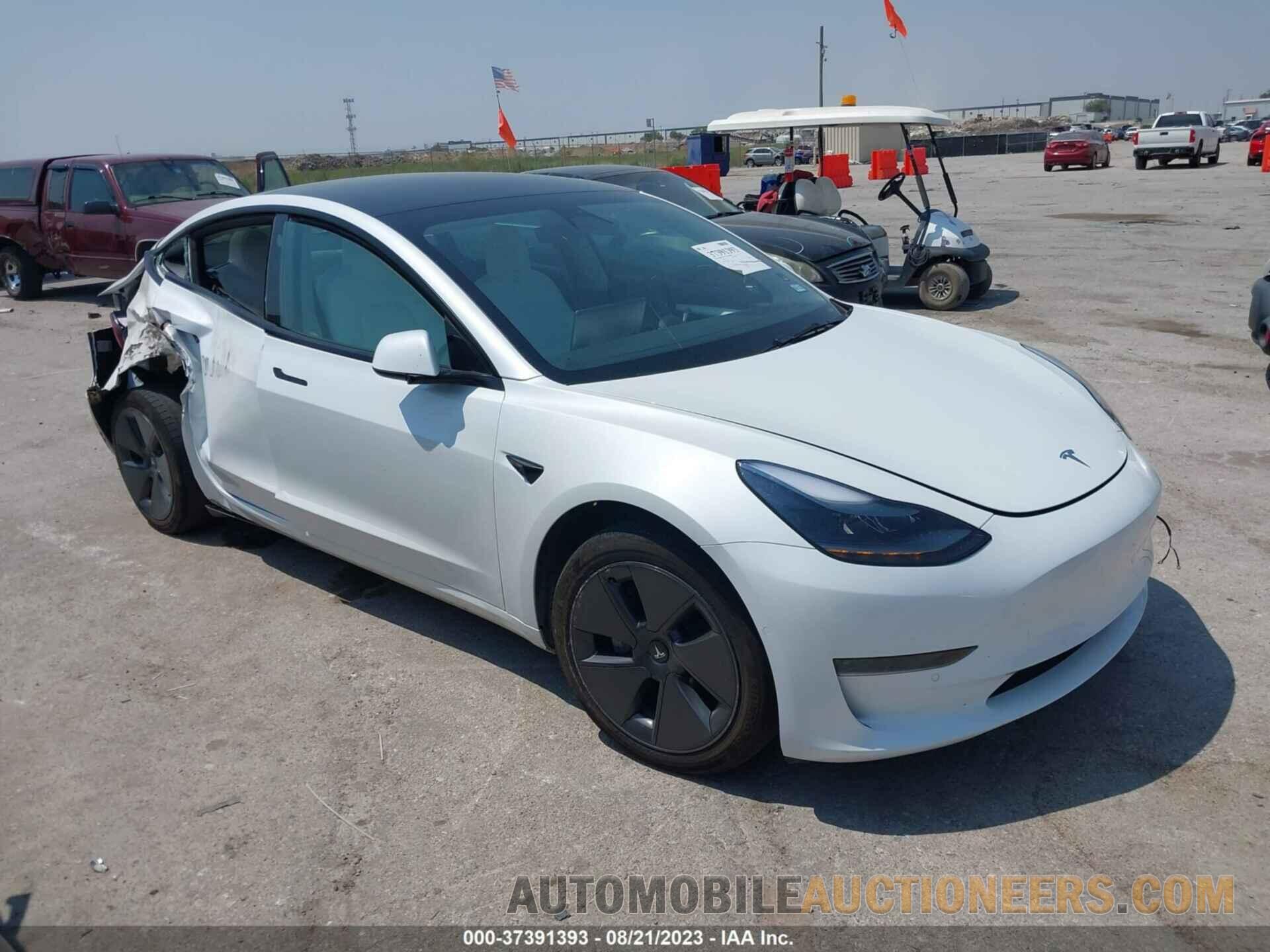 5YJ3E1EA6NF336816 TESLA MODEL 3 2022