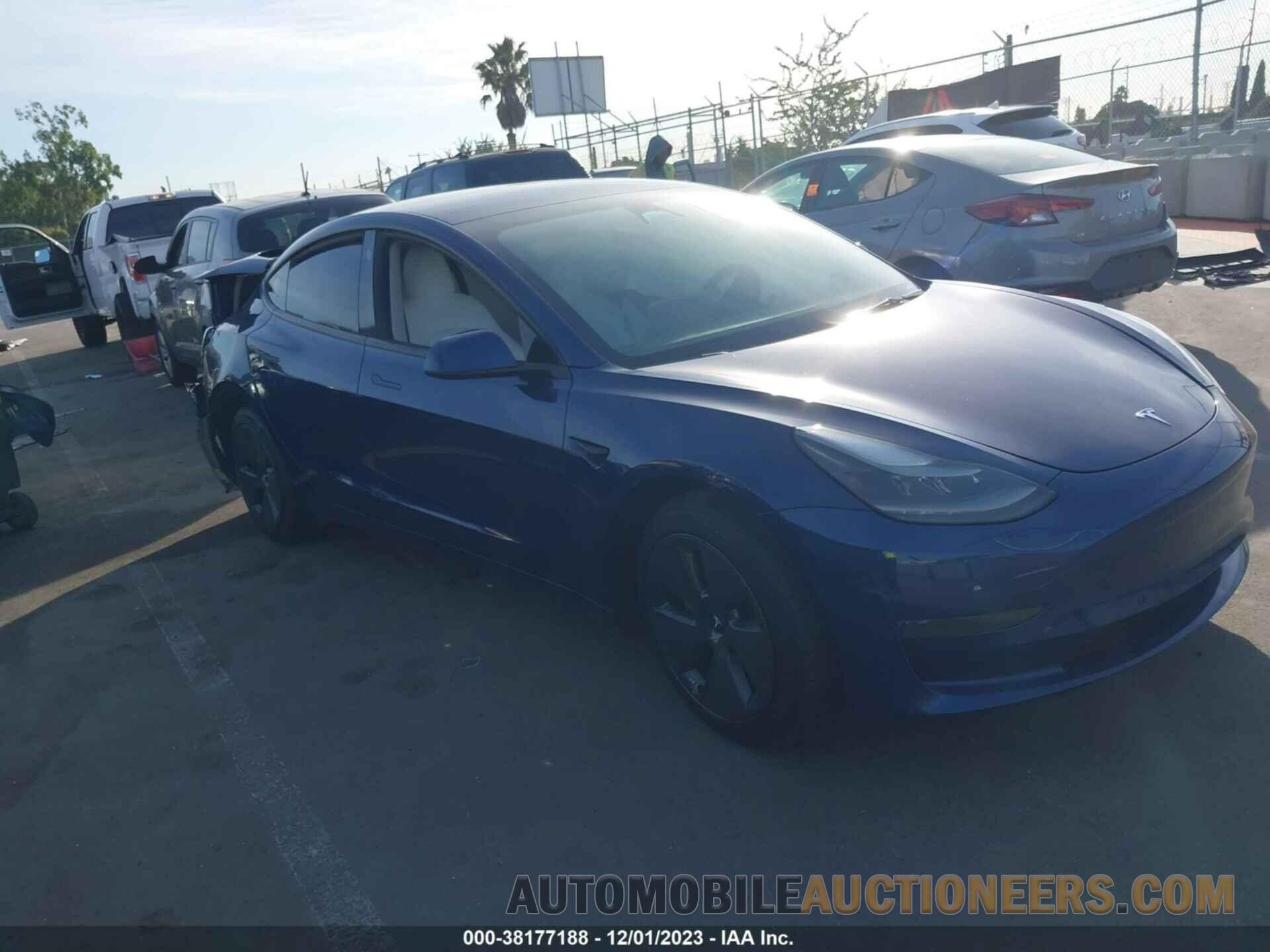 5YJ3E1EA6NF356290 TESLA MODEL 3 2022