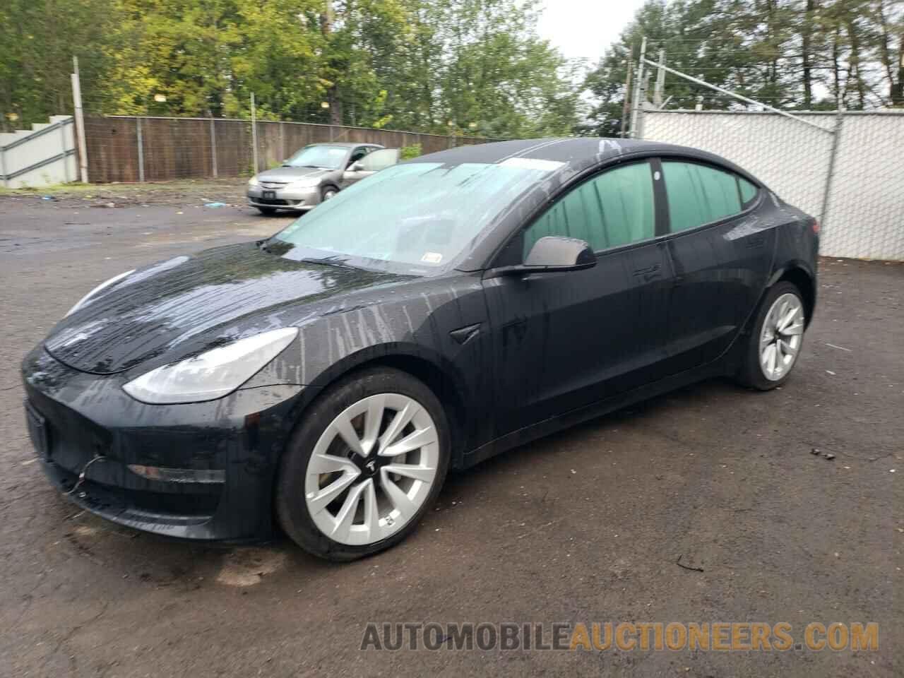 5YJ3E1EA6NF368780 TESLA MODEL 3 2022