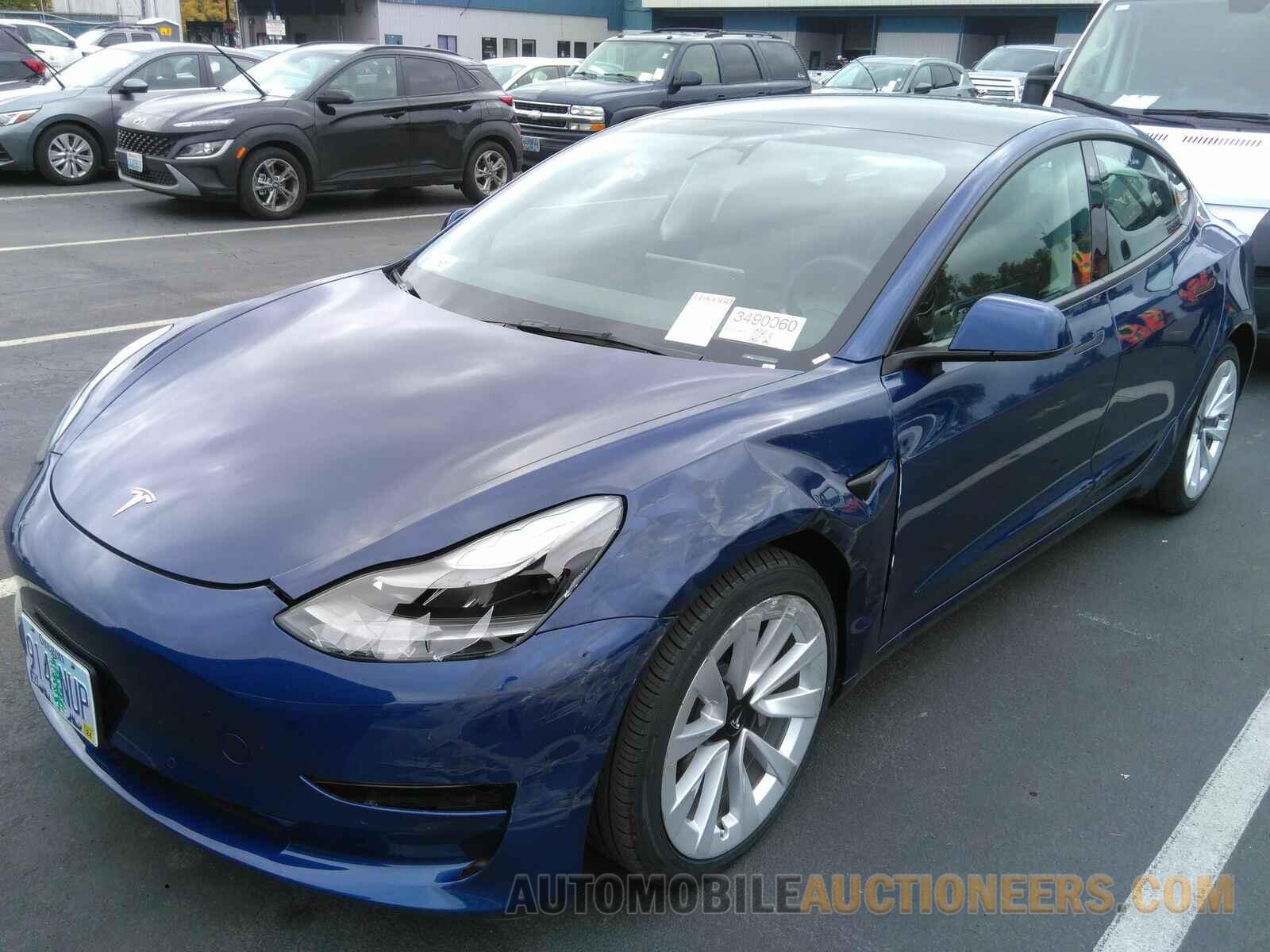 5YJ3E1EA6NF368939 Tesla Model 3 2022