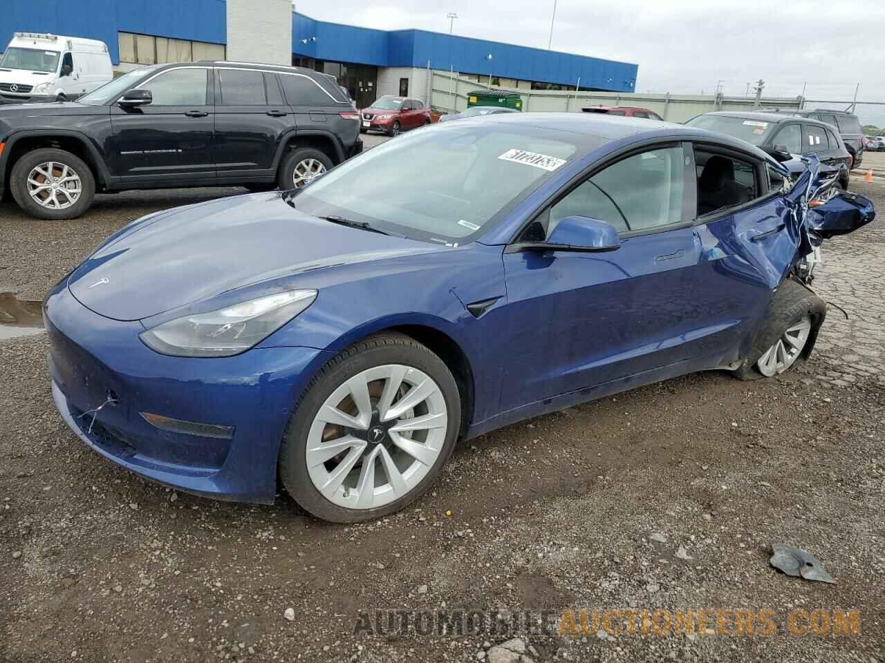 5YJ3E1EA6NF369508 TESLA MODEL 3 2022