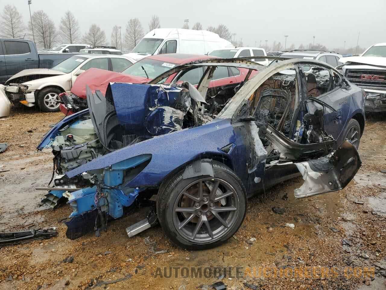 5YJ3E1EA6NF369783 TESLA MODEL 3 2022