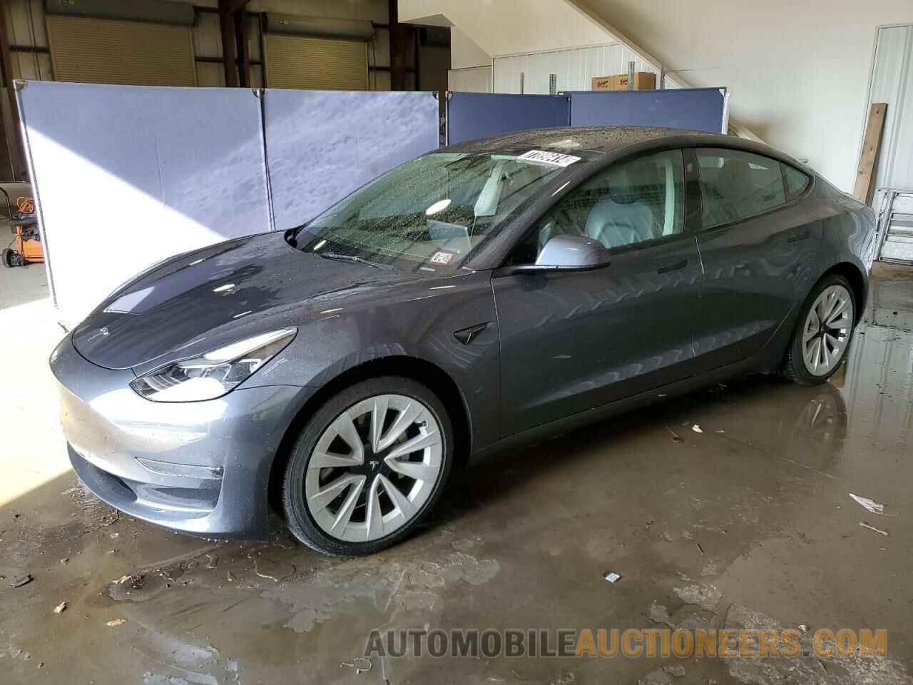 5YJ3E1EA6NF370027 TESLA MODEL 3 2022