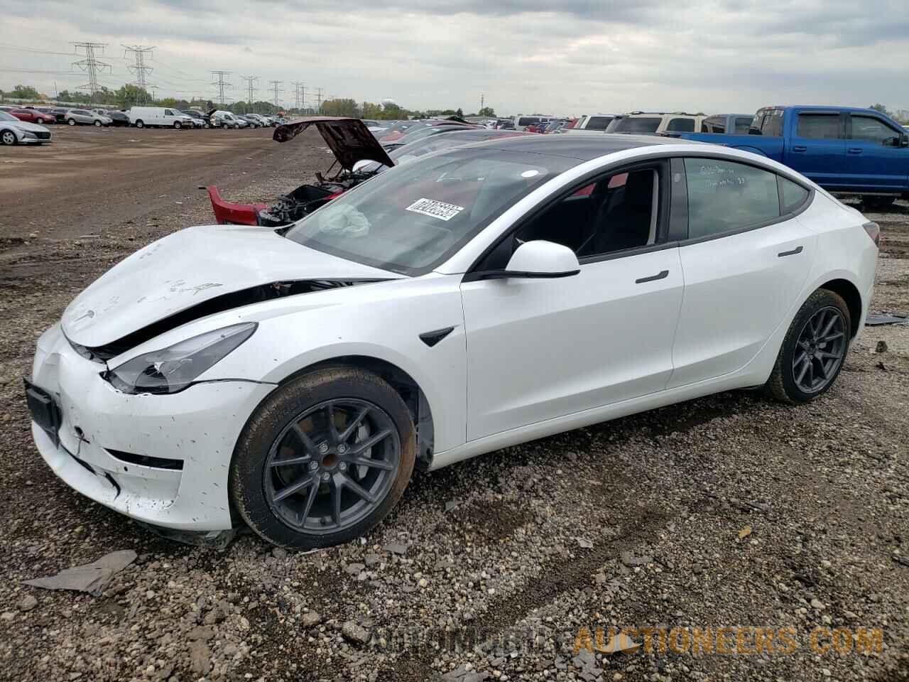 5YJ3E1EA6NF370089 TESLA MODEL 3 2022