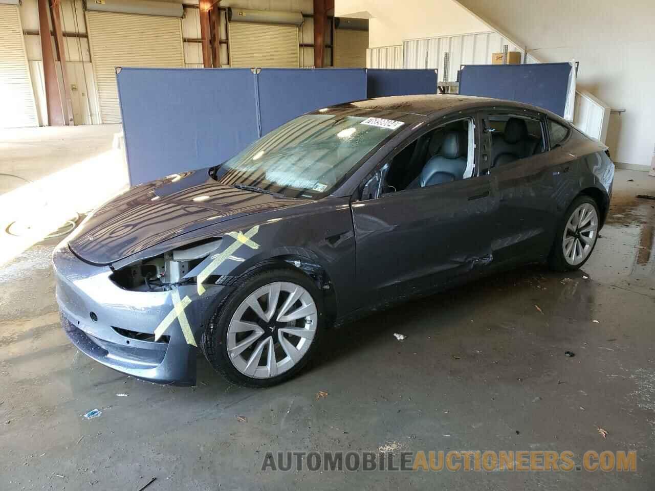 5YJ3E1EA6NF371758 TESLA MODEL 3 2022