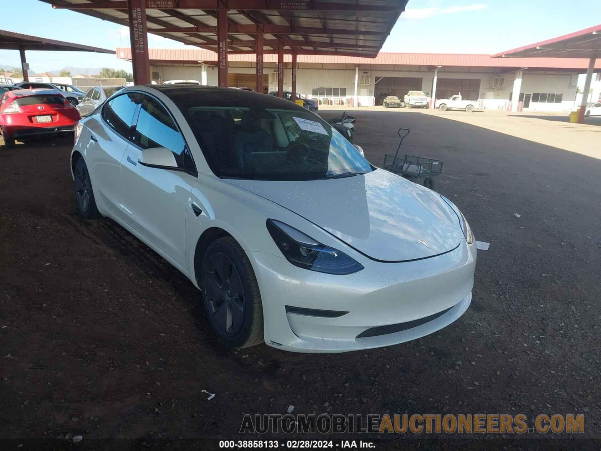 5YJ3E1EA6PF453458 TESLA MODEL 3 2023