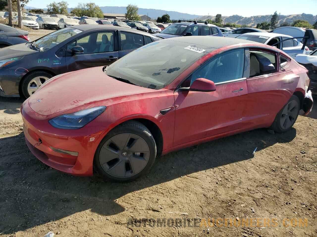 5YJ3E1EA6PF460491 TESLA MODEL 3 2023