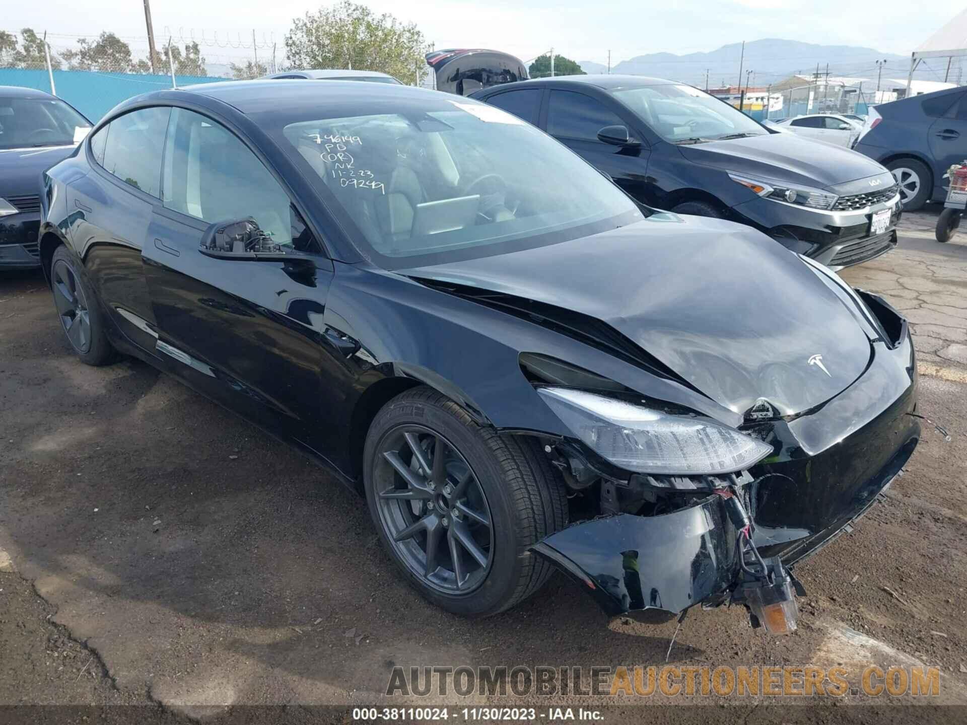 5YJ3E1EA6PF567363 TESLA MODEL 3 2023