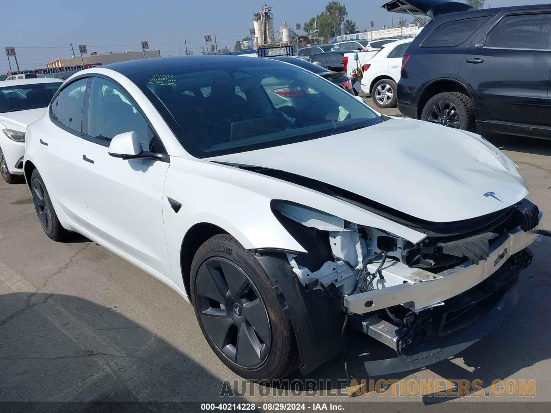 5YJ3E1EA6PF588780 TESLA MODEL 3 2023