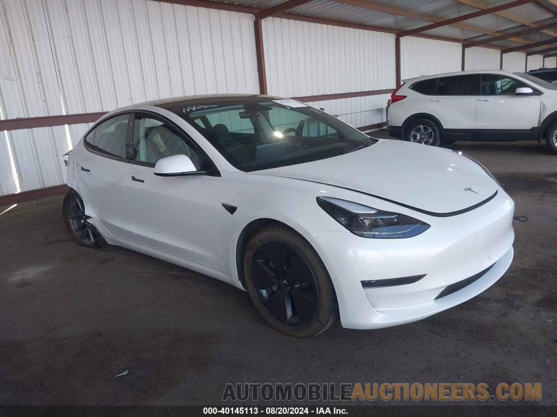 5YJ3E1EA6PF600880 TESLA MODEL 3 2023