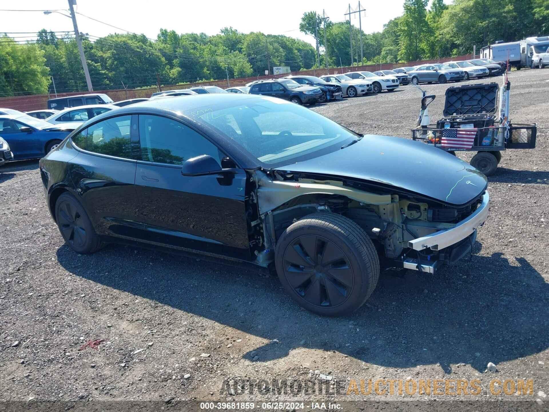 5YJ3E1EA6RF736252 TESLA MODEL 3 2024