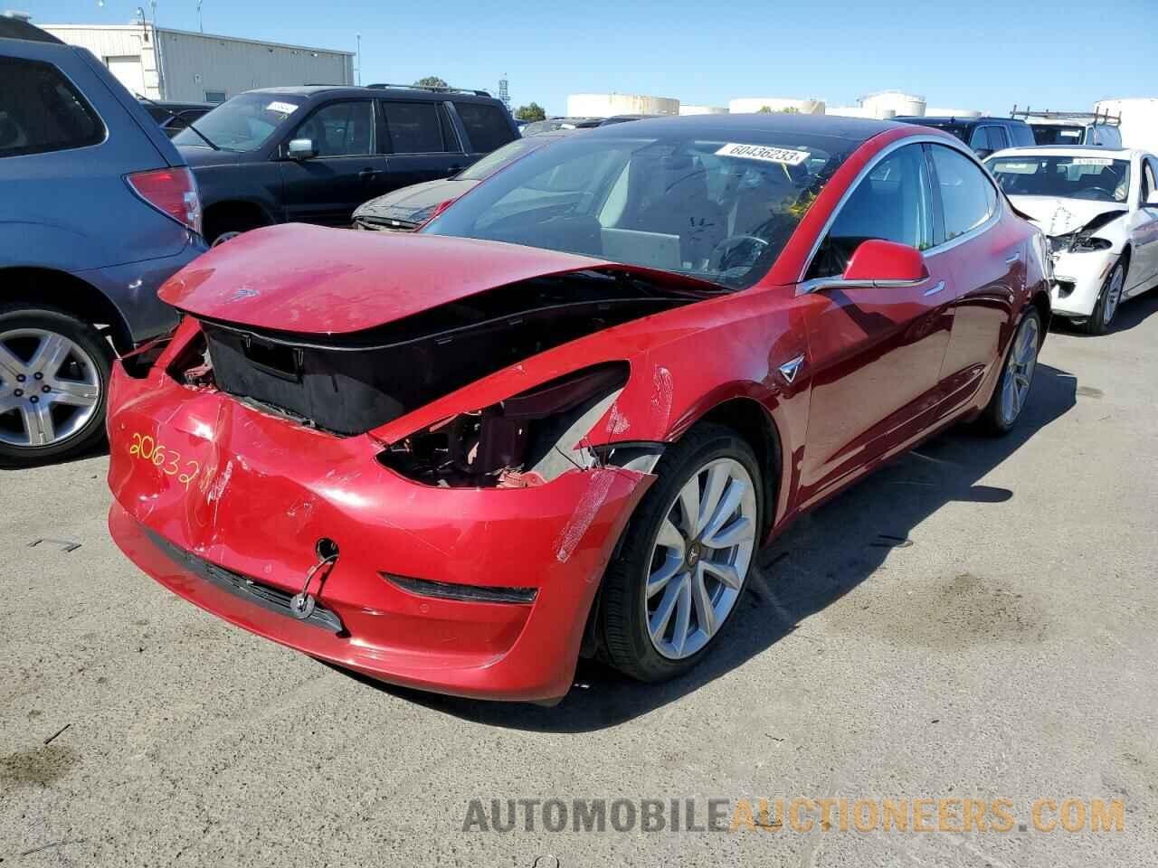 5YJ3E1EA7HF000466 TESLA MODEL 3 2017