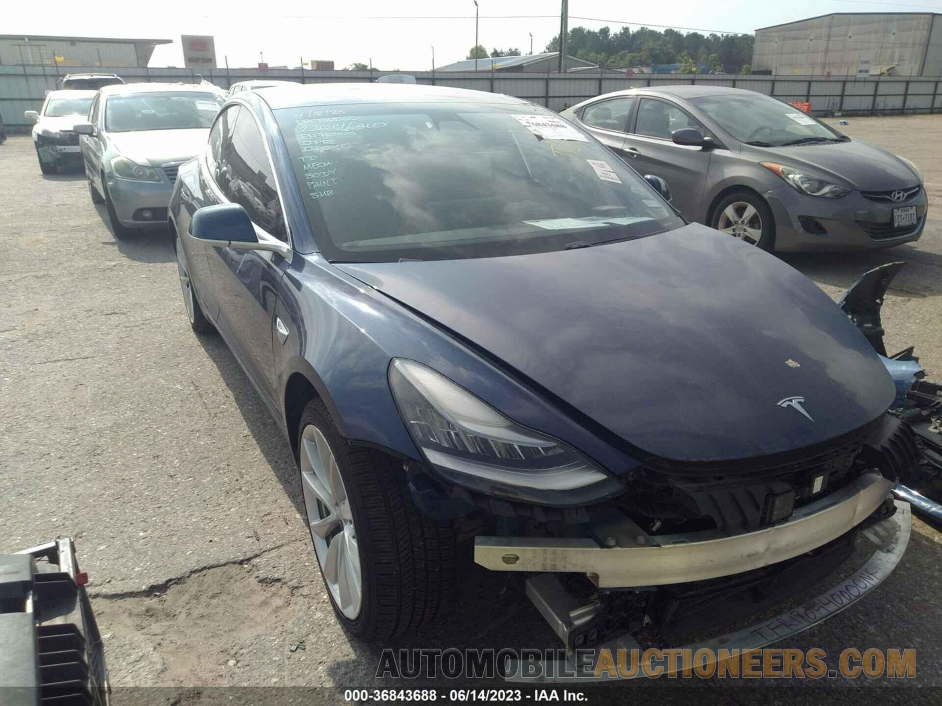 5YJ3E1EA7JF006354 TESLA MODEL 3 2018