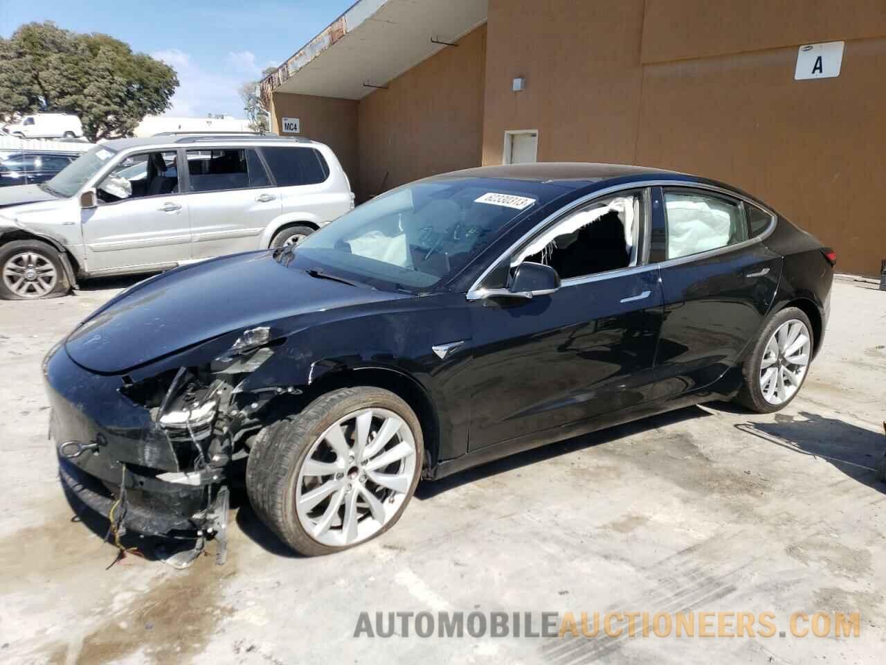 5YJ3E1EA7JF009383 TESLA MODEL 3 2018