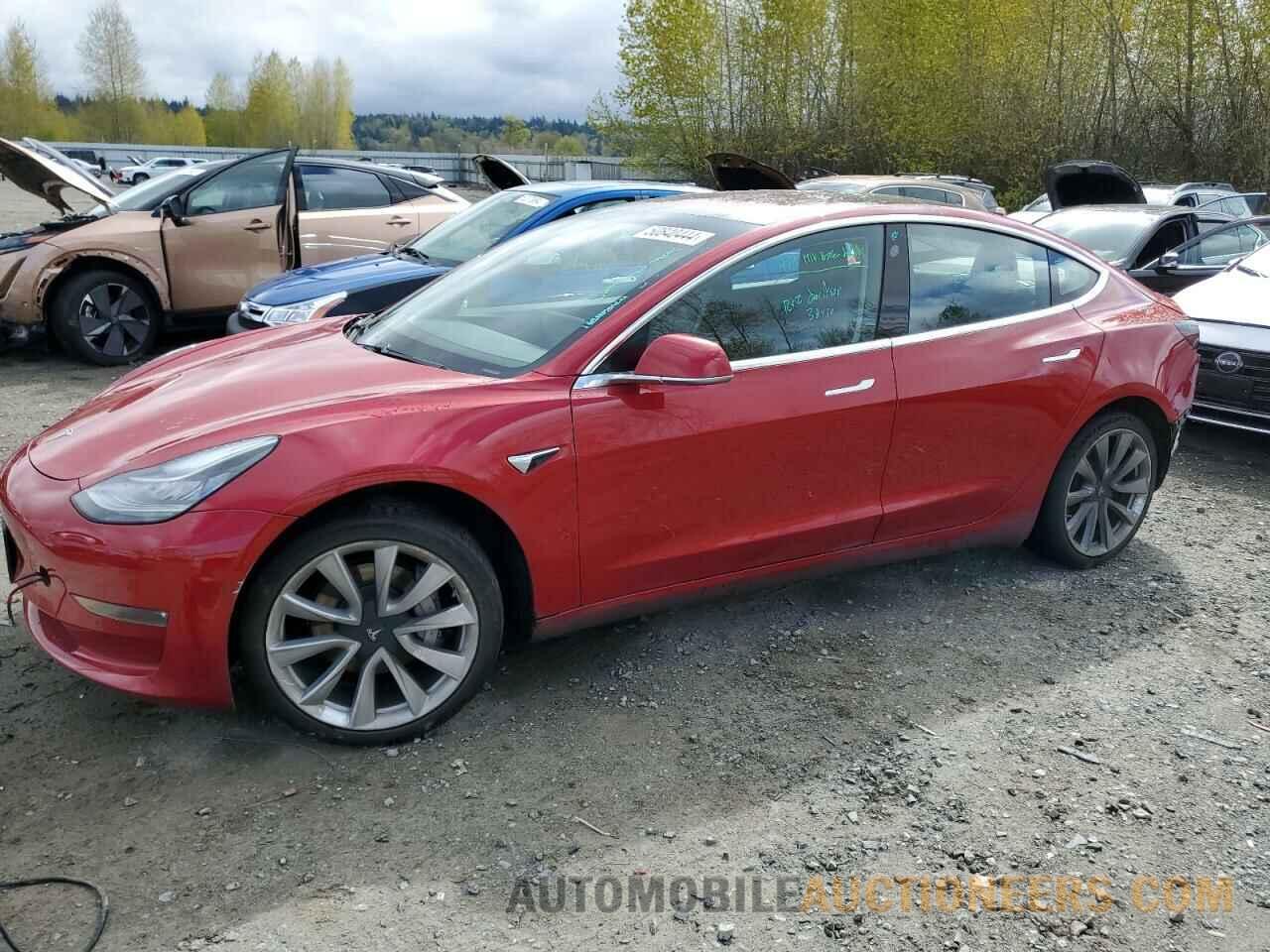 5YJ3E1EA7JF009772 TESLA MODEL 3 2018