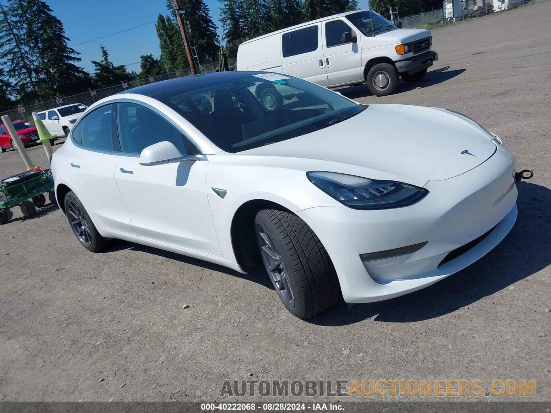 5YJ3E1EA7JF014809 TESLA MODEL 3 2018