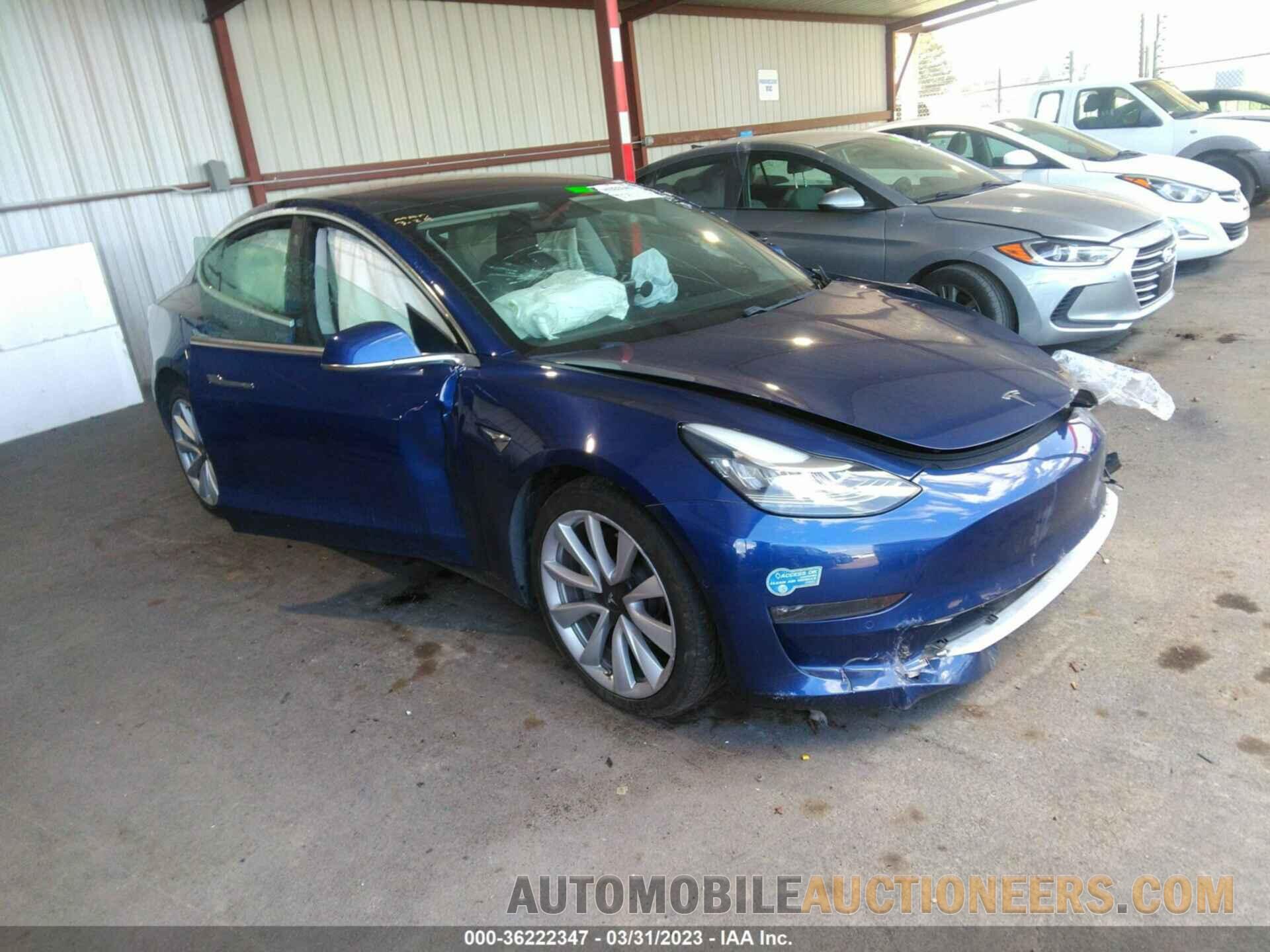 5YJ3E1EA7JF018200 TESLA MODEL 3 2018