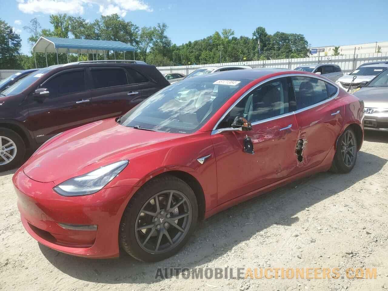 5YJ3E1EA7JF019251 TESLA MODEL 3 2018