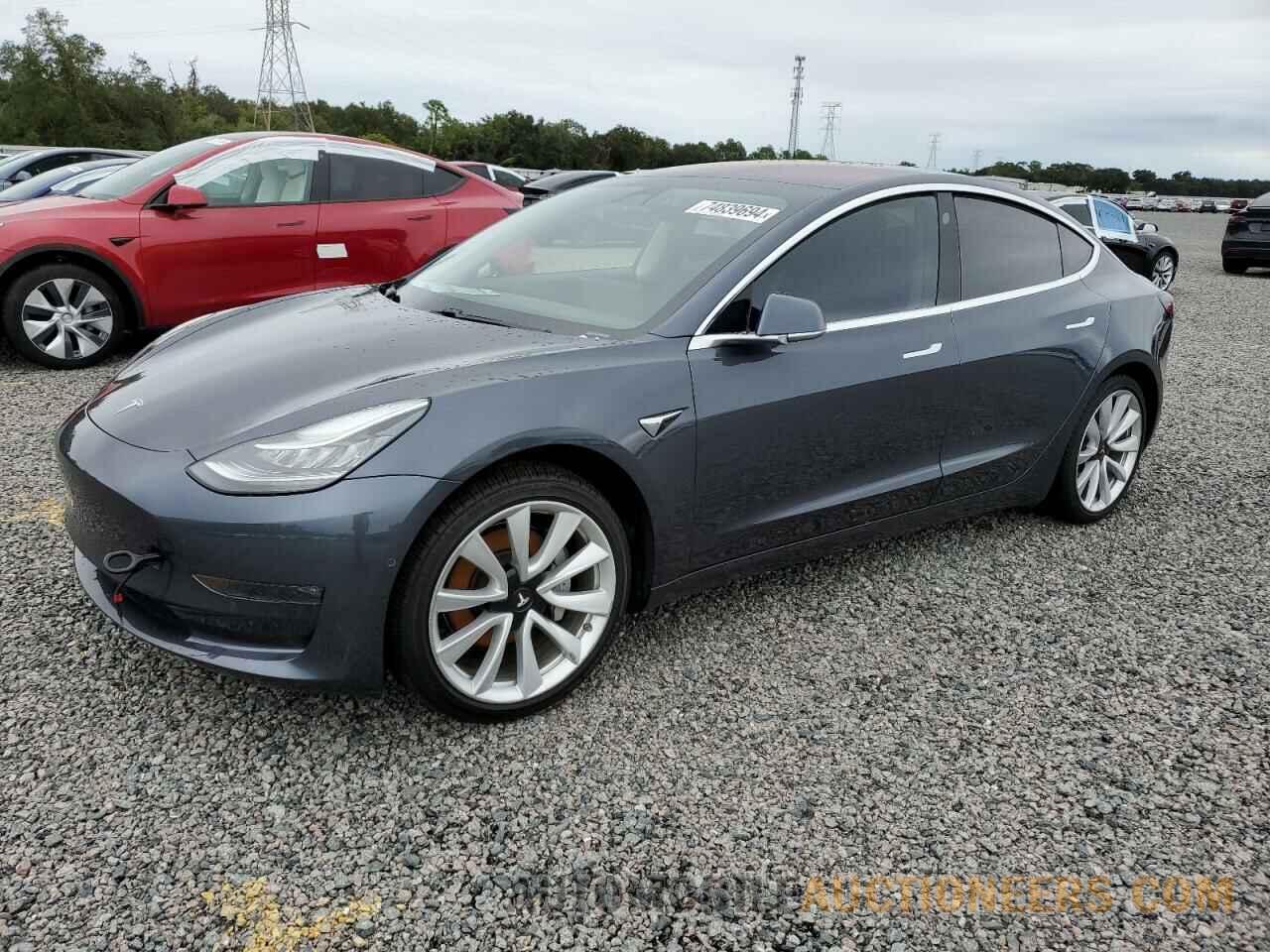 5YJ3E1EA7JF020027 TESLA MODEL 3 2018