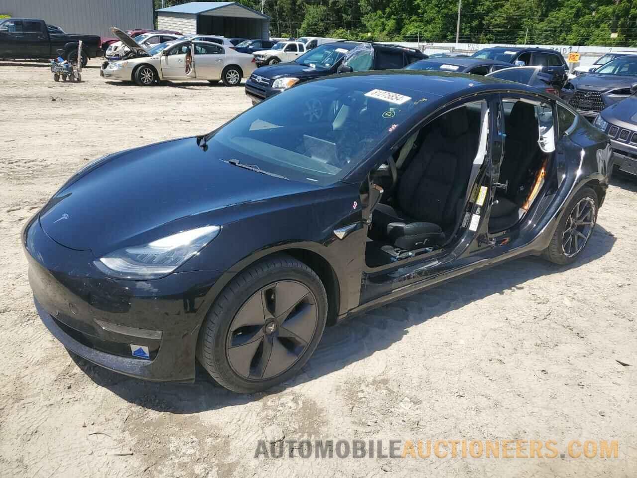 5YJ3E1EA7JF031352 TESLA MODEL 3 2018