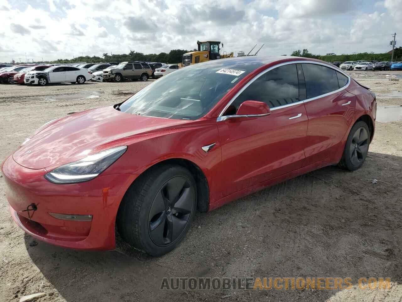 5YJ3E1EA7JF044814 TESLA MODEL 3 2018