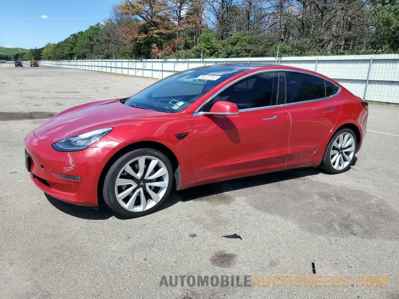 5YJ3E1EA7JF053304 TESLA MODEL 3 2018