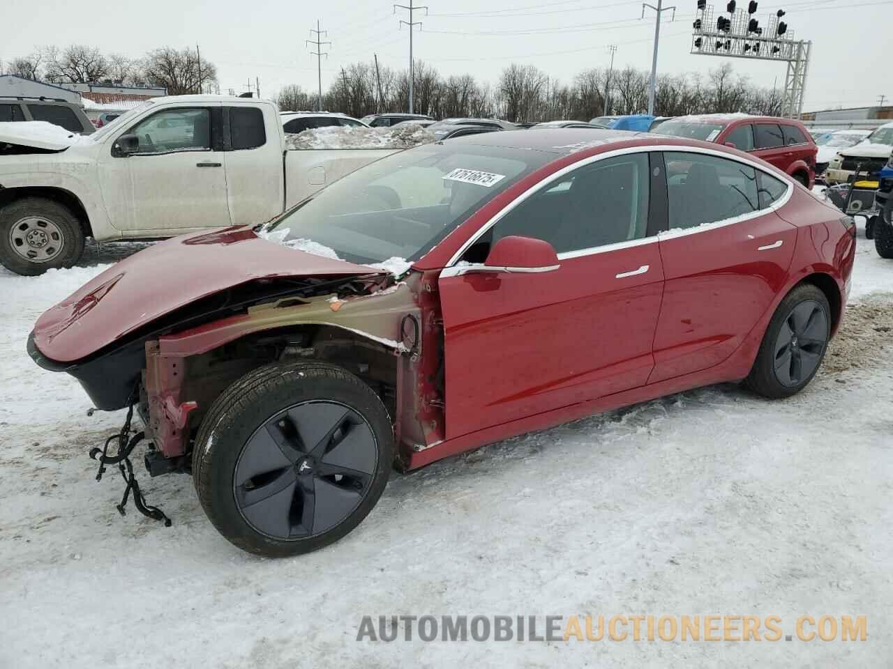 5YJ3E1EA7JF078249 TESLA MODEL 3 2018