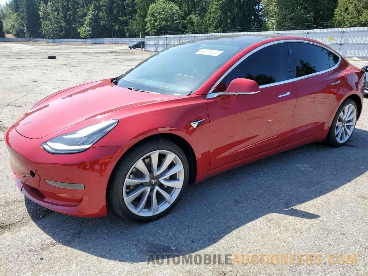 5YJ3E1EA7JF102873 TESLA MODEL 3 2018