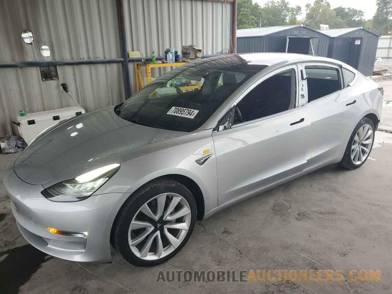 5YJ3E1EA7JF106664 TESLA MODEL 3 2018