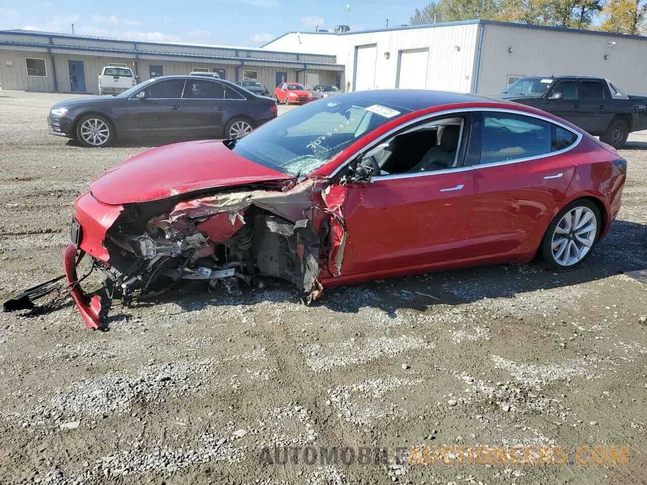 5YJ3E1EA7JF126204 TESLA MODEL 3 2018