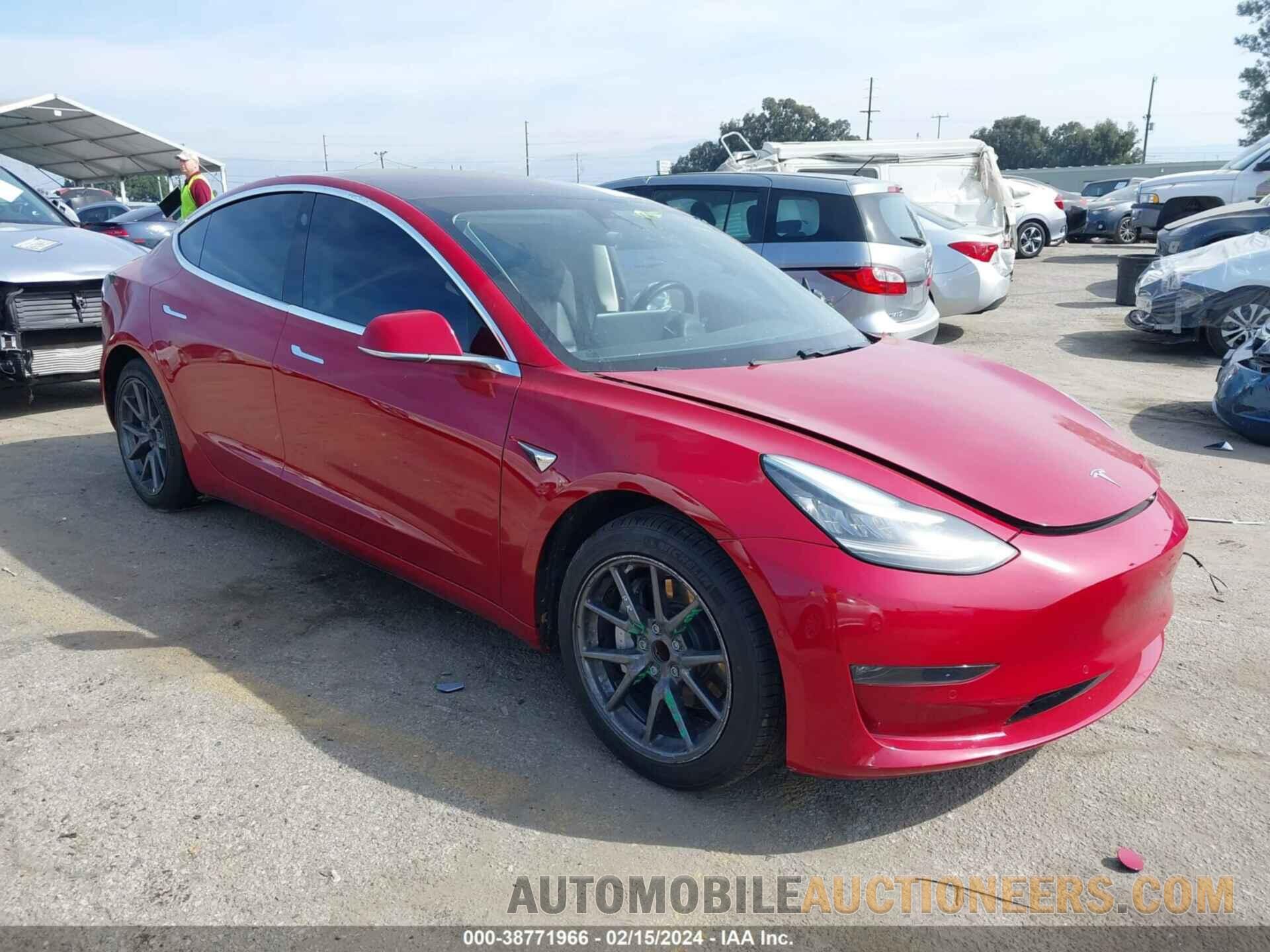 5YJ3E1EA7JF159543 TESLA MODEL 3 2018