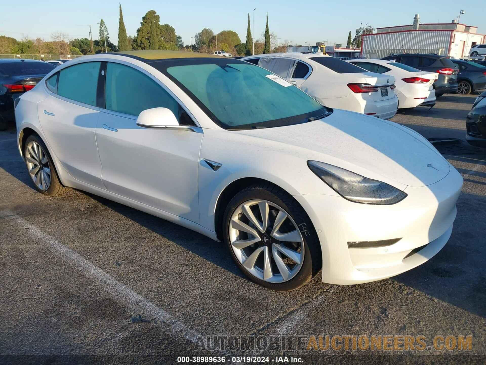 5YJ3E1EA7JF164810 TESLA MODEL 3 2018