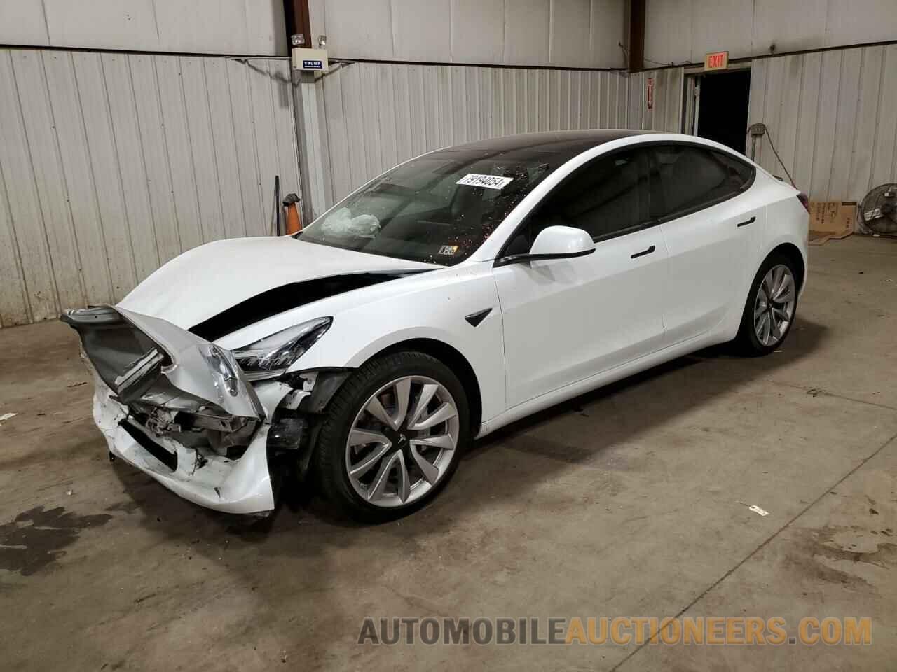 5YJ3E1EA7JF165021 TESLA MODEL 3 2018