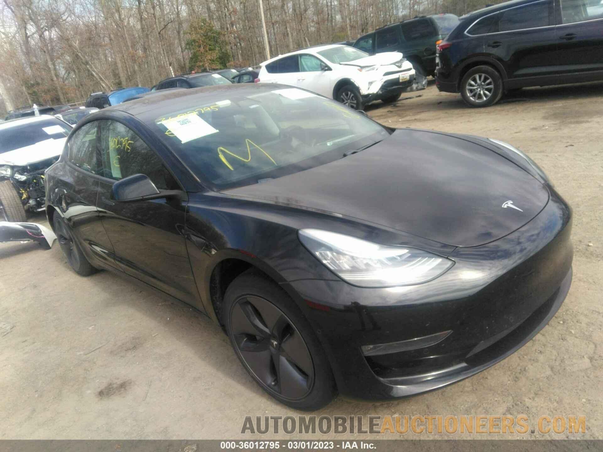 5YJ3E1EA7KF313265 TESLA MODEL 3 2019