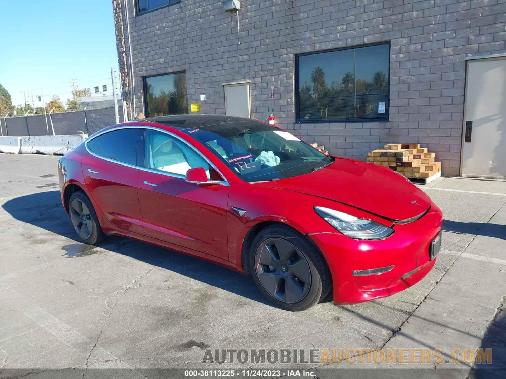 5YJ3E1EA7KF323665 TESLA MODEL 3 2019