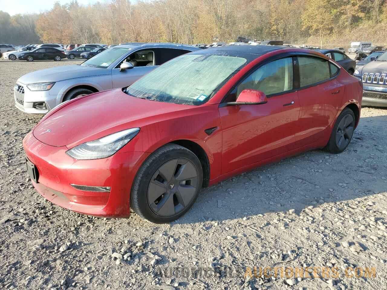 5YJ3E1EA7KF394848 TESLA MODEL 3 2019