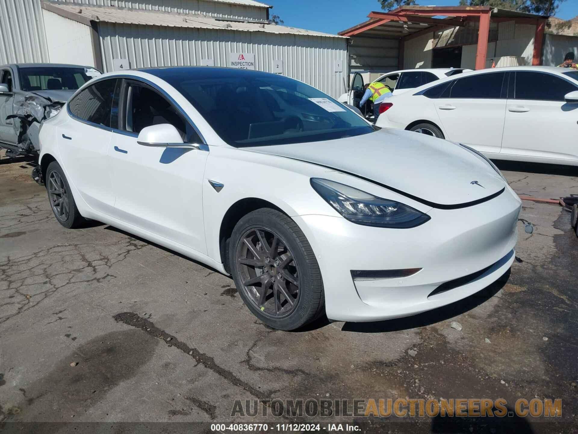 5YJ3E1EA7KF401541 TESLA MODEL 3 2019