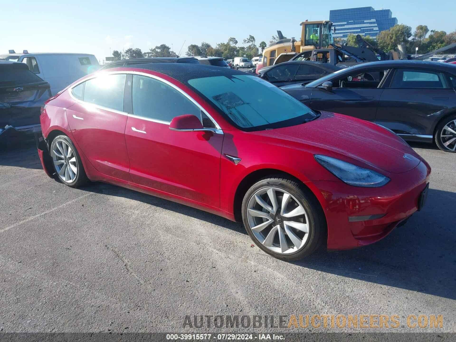 5YJ3E1EA7KF447922 TESLA MODEL 3 2019