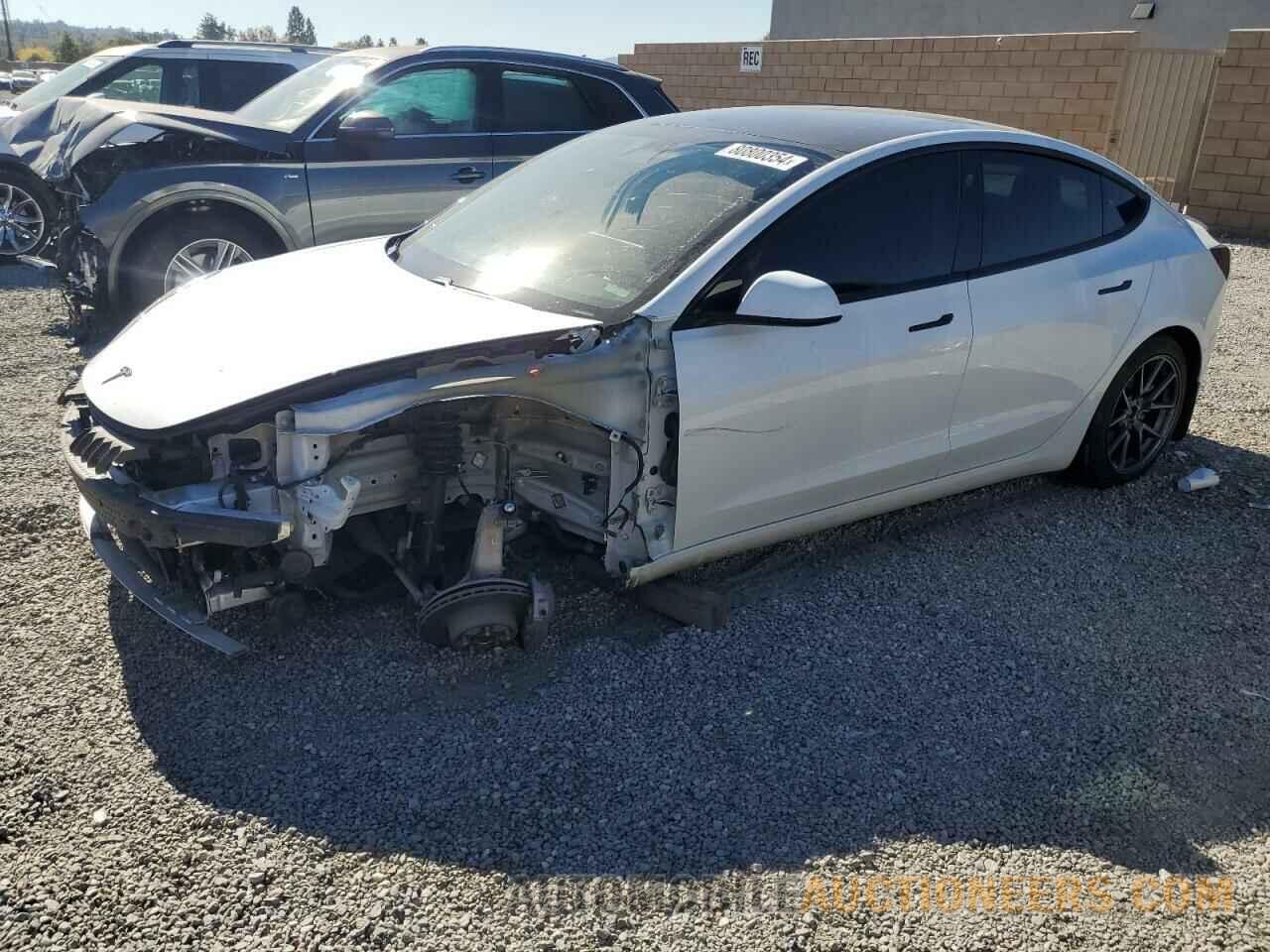 5YJ3E1EA7MF002132 TESLA MODEL 3 2021