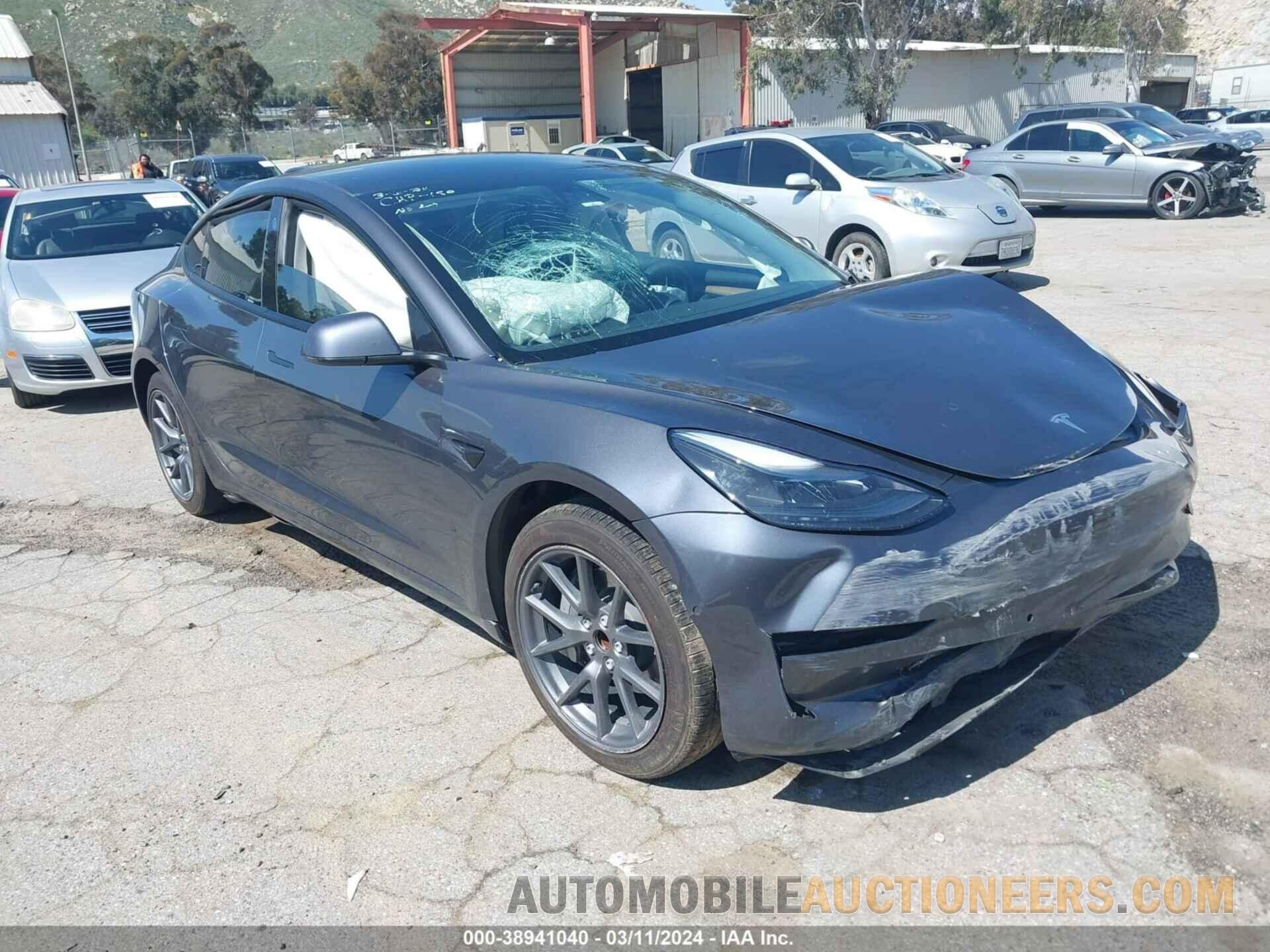 5YJ3E1EA7MF006262 TESLA MODEL 3 2021