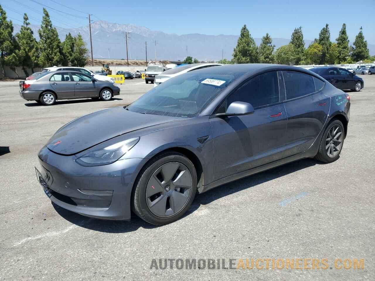 5YJ3E1EA7MF006293 TESLA MODEL 3 2021