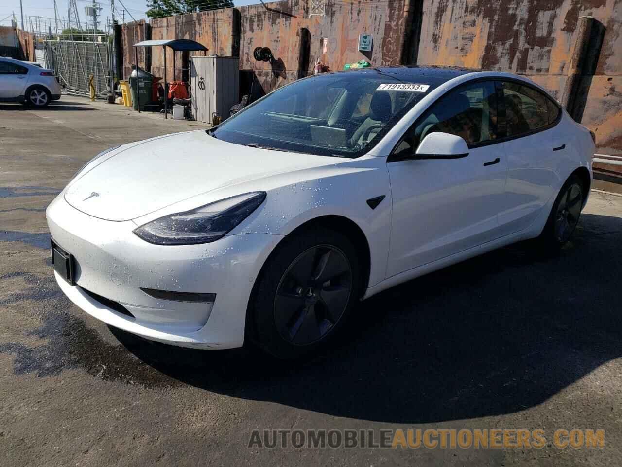 5YJ3E1EA7MF006309 TESLA MODEL 3 2021