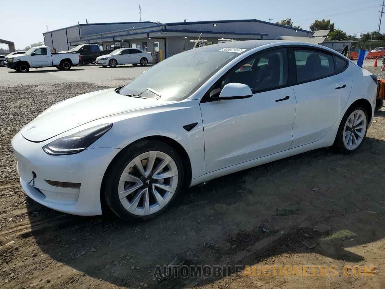 5YJ3E1EA7MF017875 TESLA MODEL 3 2021