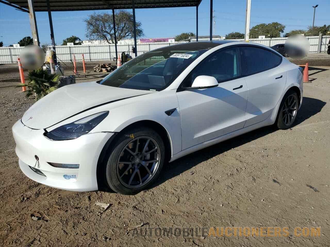 5YJ3E1EA7MF023112 TESLA MODEL 3 2021