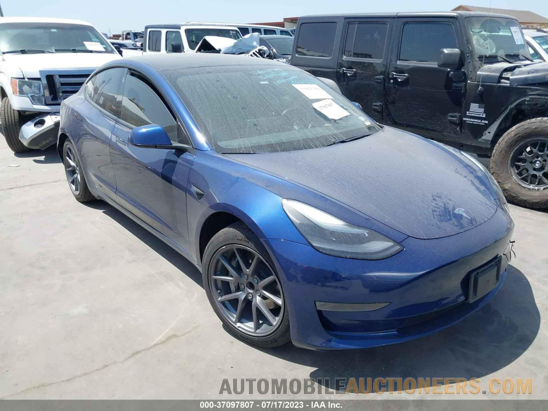 5YJ3E1EA7MF026575 TESLA MODEL 3 2021