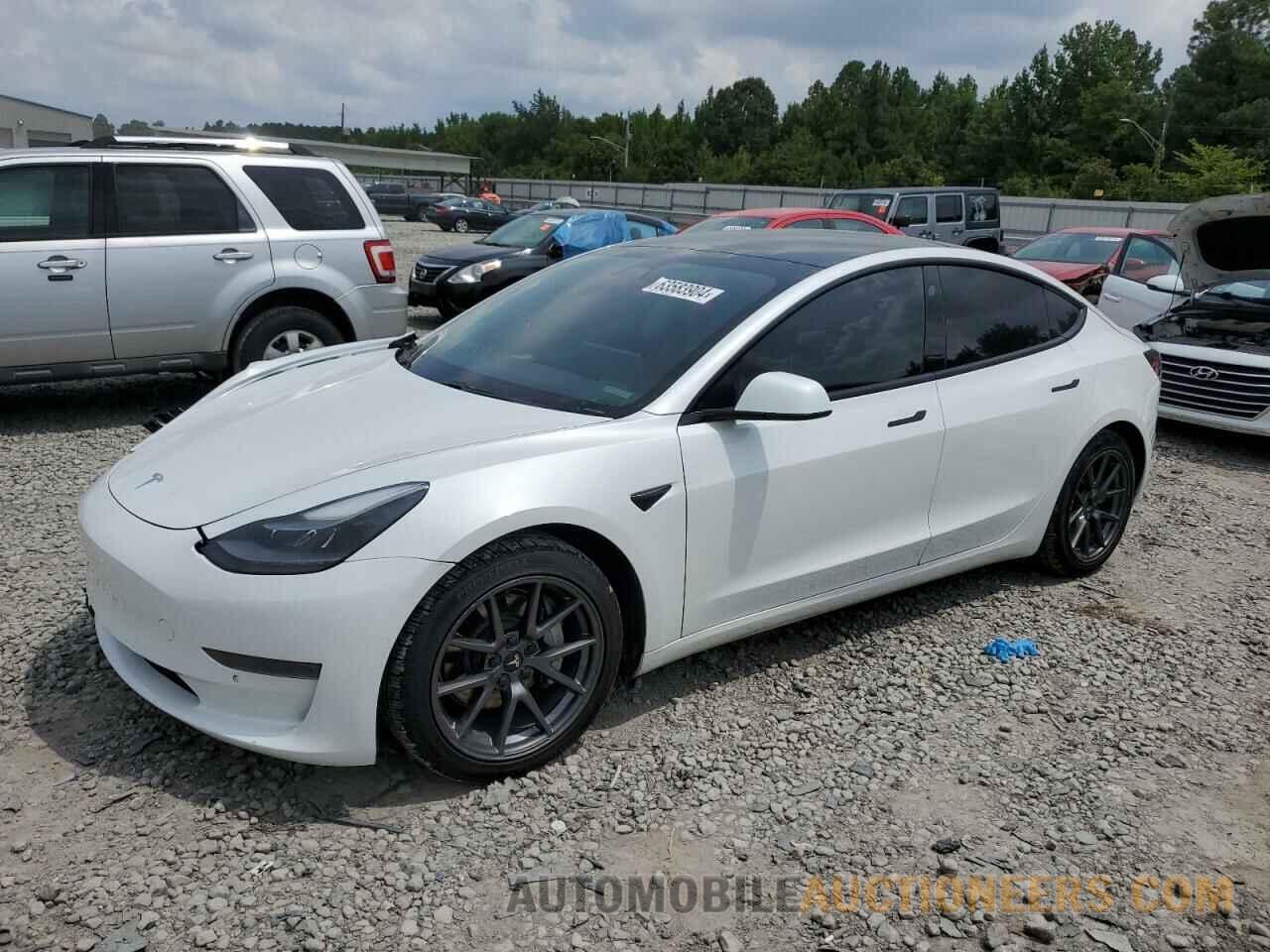 5YJ3E1EA7MF029086 TESLA MODEL 3 2021