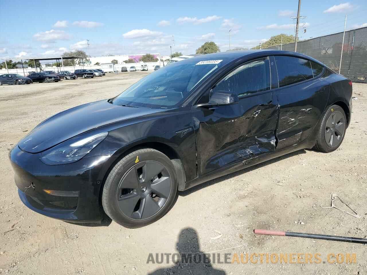 5YJ3E1EA7MF029217 TESLA MODEL 3 2021